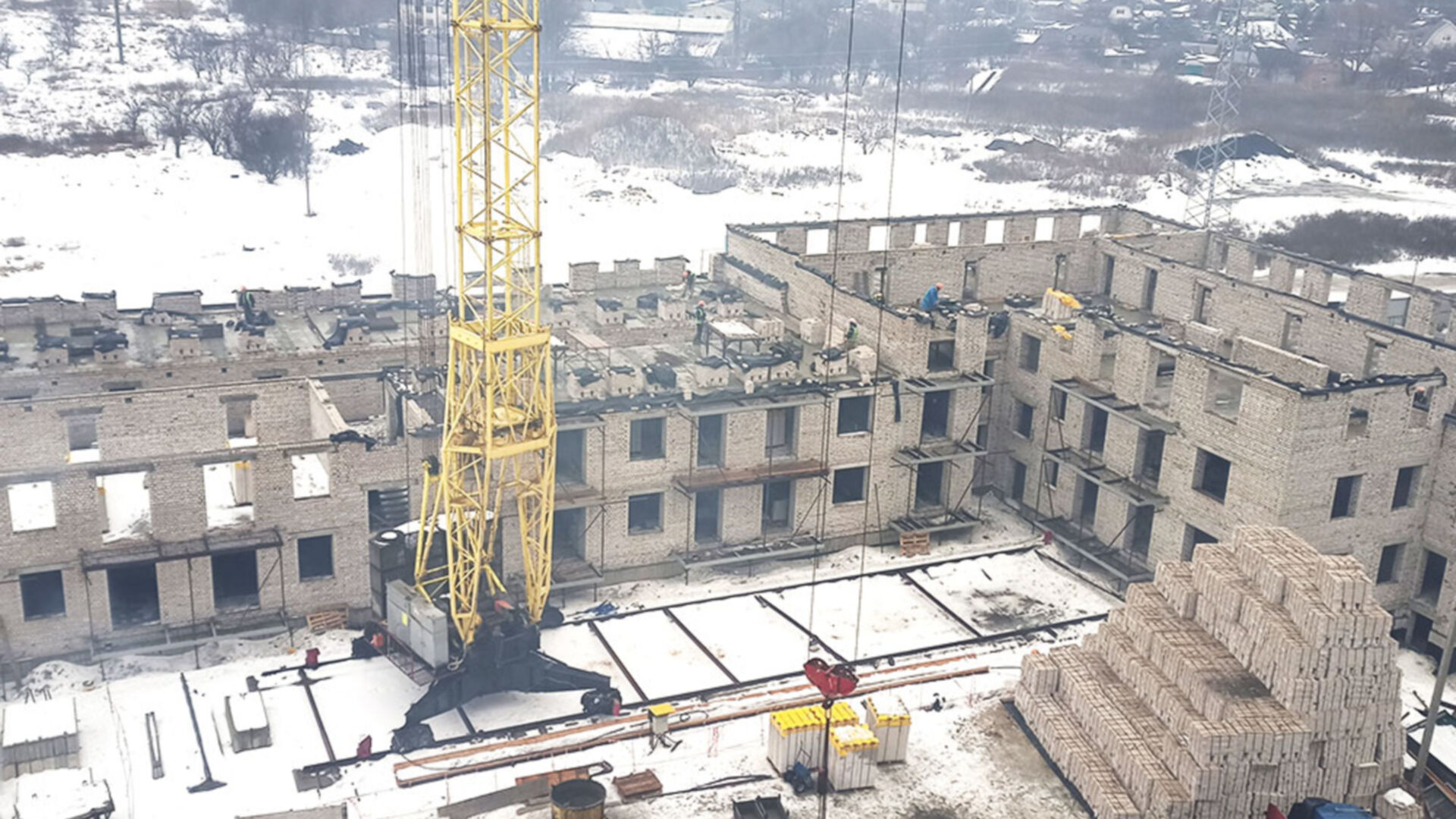 ЖК Воробйовi гори family хід будівництва фото 369074