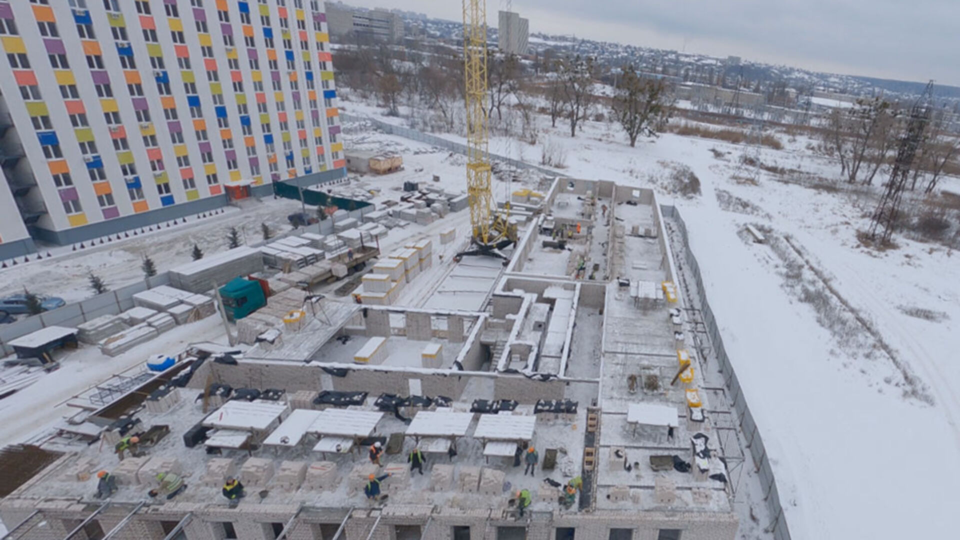 ЖК Воробйовi гори family хід будівництва фото 369077