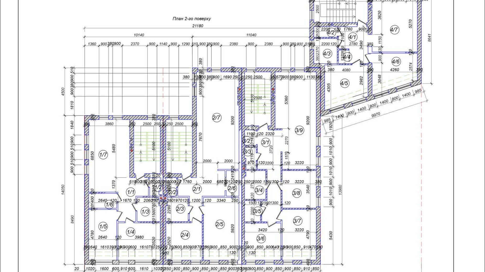 Планировка коттеджа в КГ ул. Железнодорожная, 37 227.34 м², фото 369586