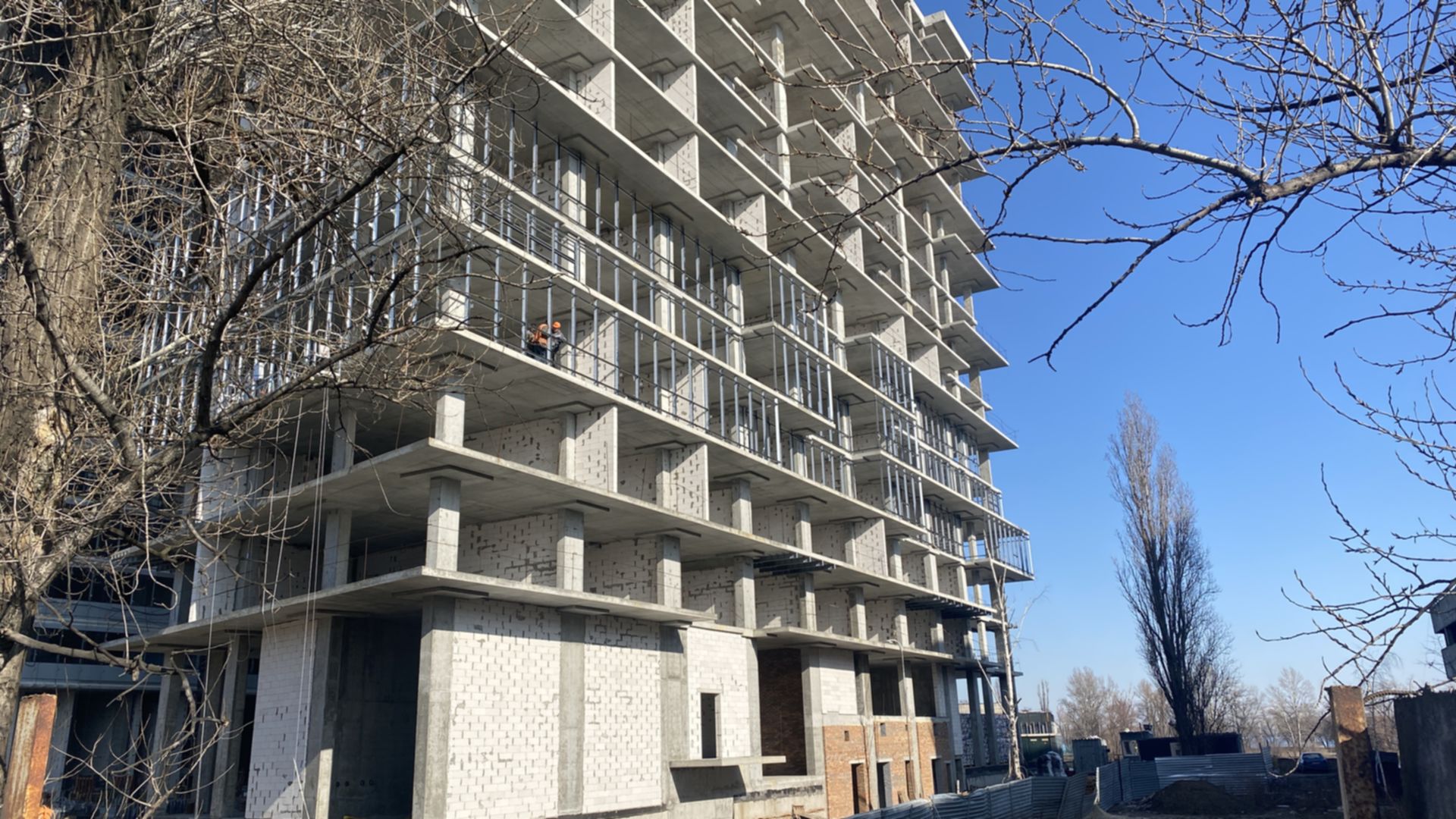 Состоянием на февраль 2022 года Апарт-комплекс Port City ход строительства фото 370662