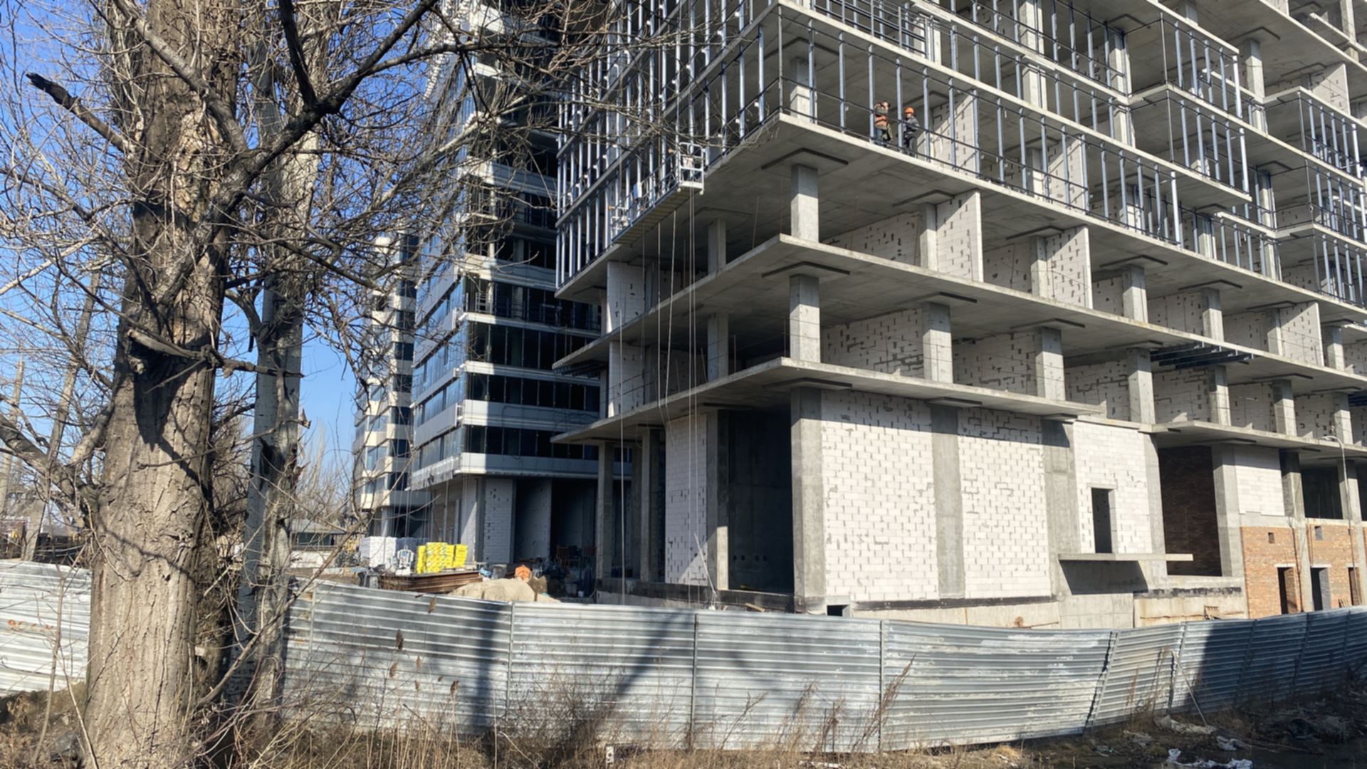 Состоянием на февраль 2022 года Апарт-комплекс Port City ход строительства фото 370663