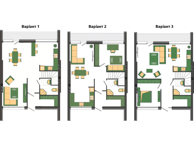 КМ ЛесоПаркове: планировка 4-комнатной квартиры 122.4 м²