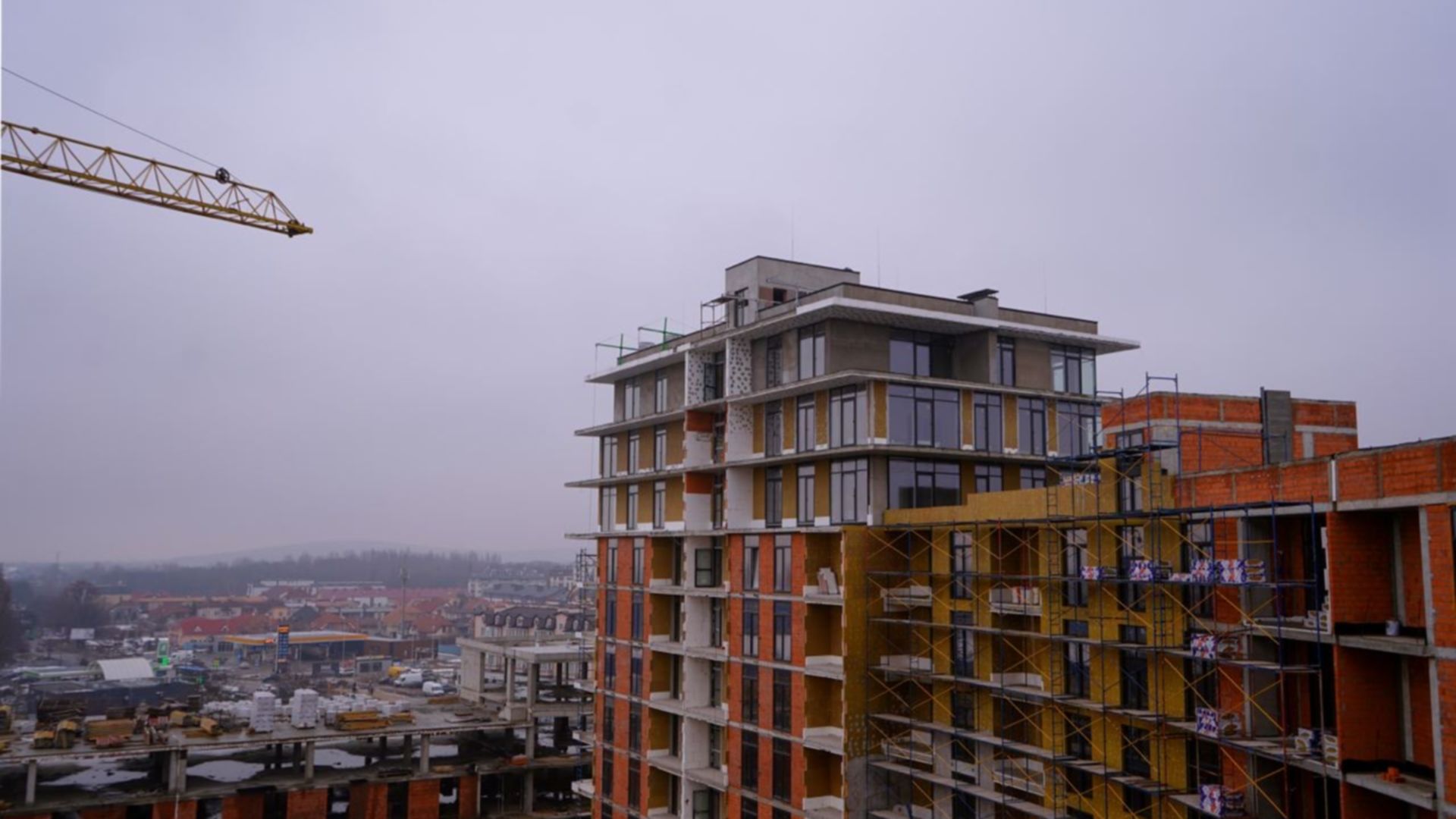 Состоянием на февраль 2022 года ЖК Crystal ход строительства фото 376150