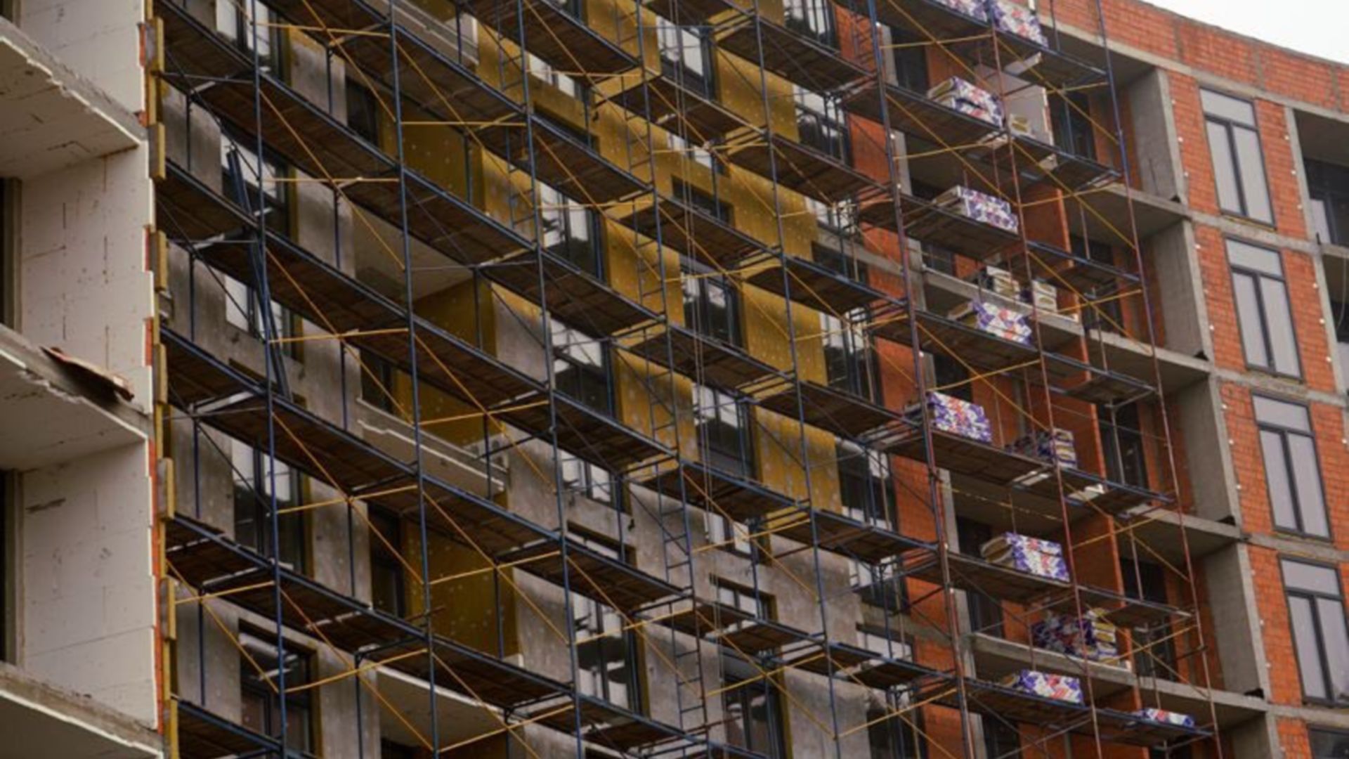 Состоянием на февраль 2022 года ЖК Crystal ход строительства фото 376153