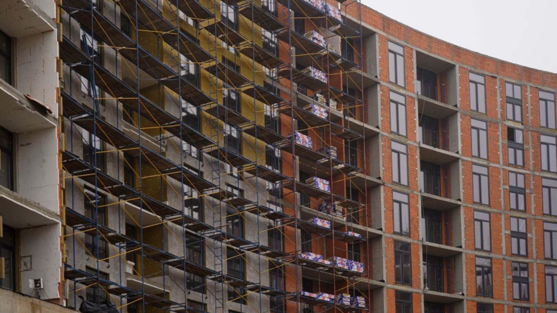 Состоянием на февраль 2022 года ЖК Crystal ход строительства фото 376155