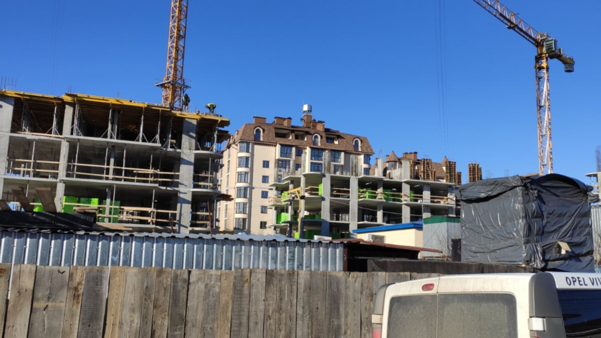 Состоянием на февраль 2022 года ЖК Садочок ход строительства фото 377137