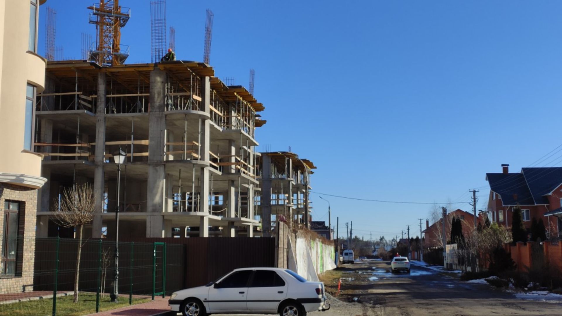 Состоянием на февраль 2022 года ЖК Садочок ход строительства фото 377140