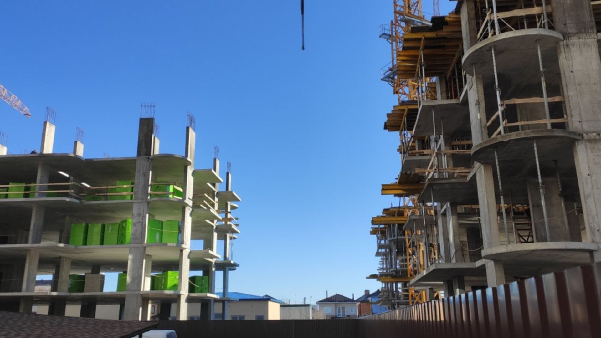 Состоянием на февраль 2022 года ЖК Садочок ход строительства фото 377148