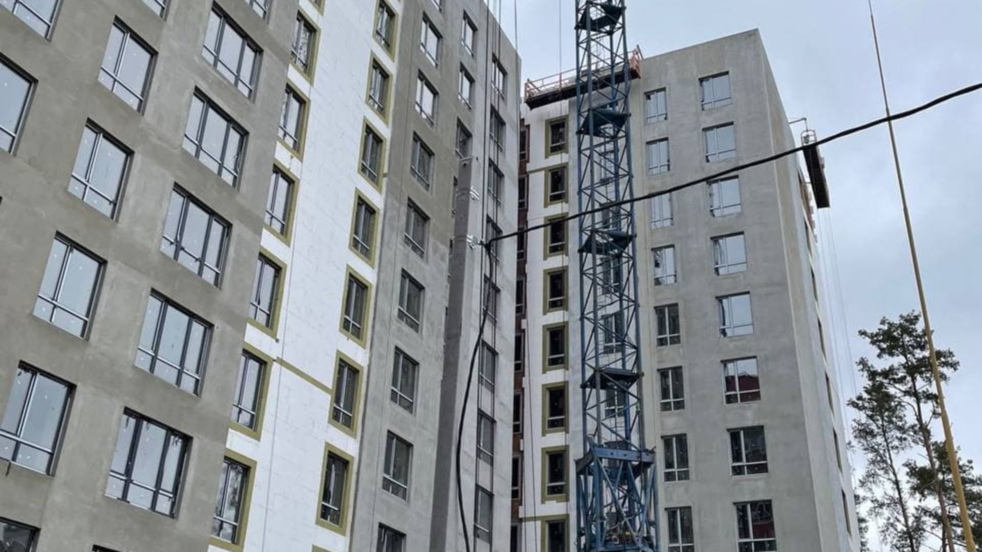 Состоянием на февраль 2022 года ЖК Новые Метры п27 ход строительства фото 377963