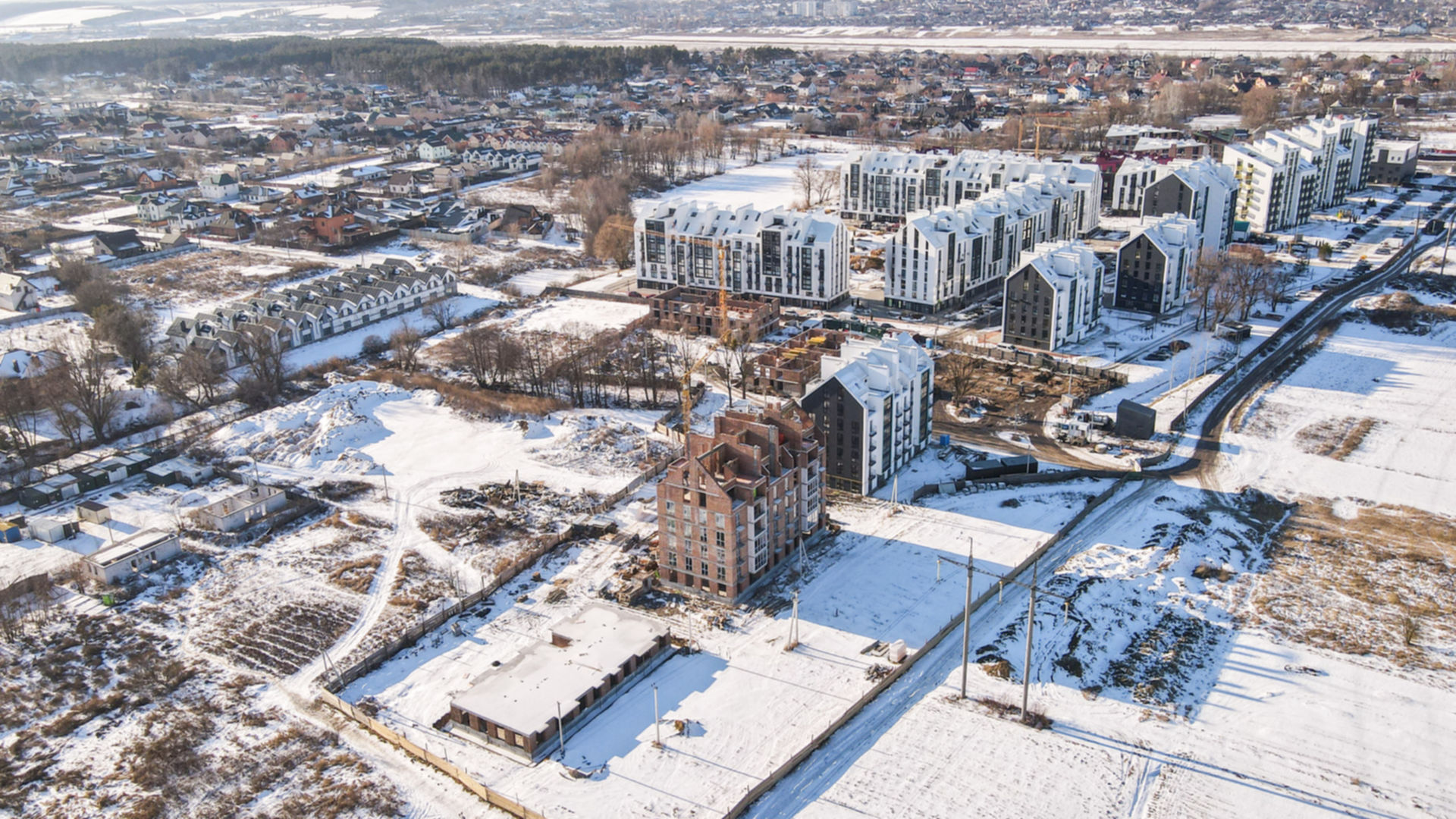 ЖК Белый Шоколад. City Lake ход строительства фото 378128