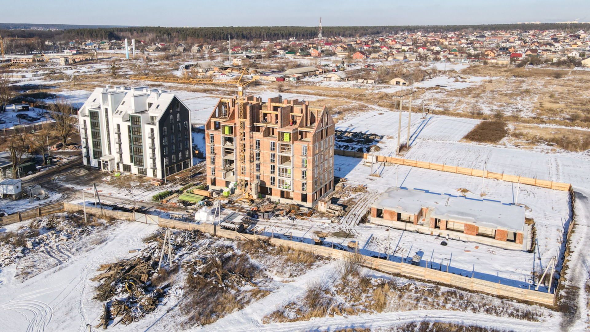 ЖК Белый Шоколад. City Lake ход строительства фото 378134