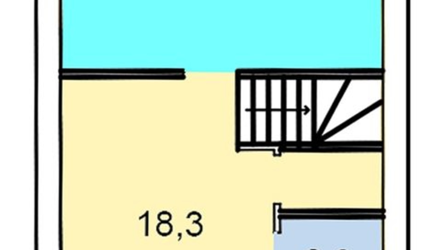 Планування таунхауса в Таунхаус вул. Київська, 83 106 м², фото 378974