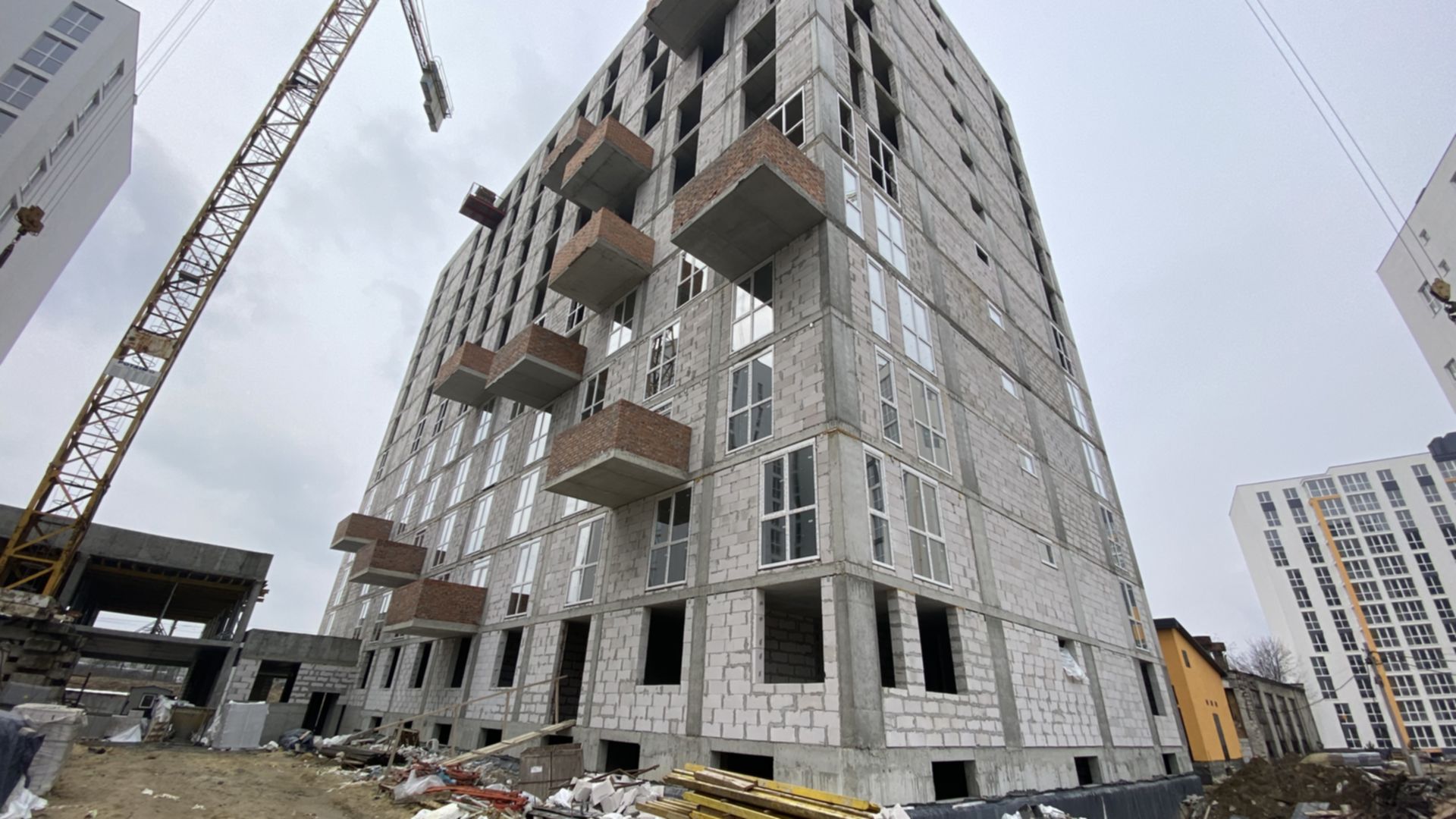 Станом на квітень 2022 року ЖК Ріел Сіті хід будівництва фото 387144