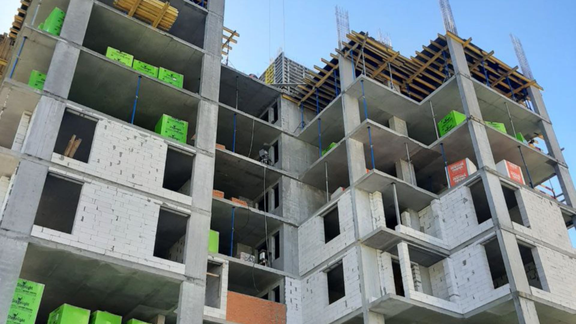 Состоянием на май 2022 года ЖК Шевченко ход строительства фото 397733