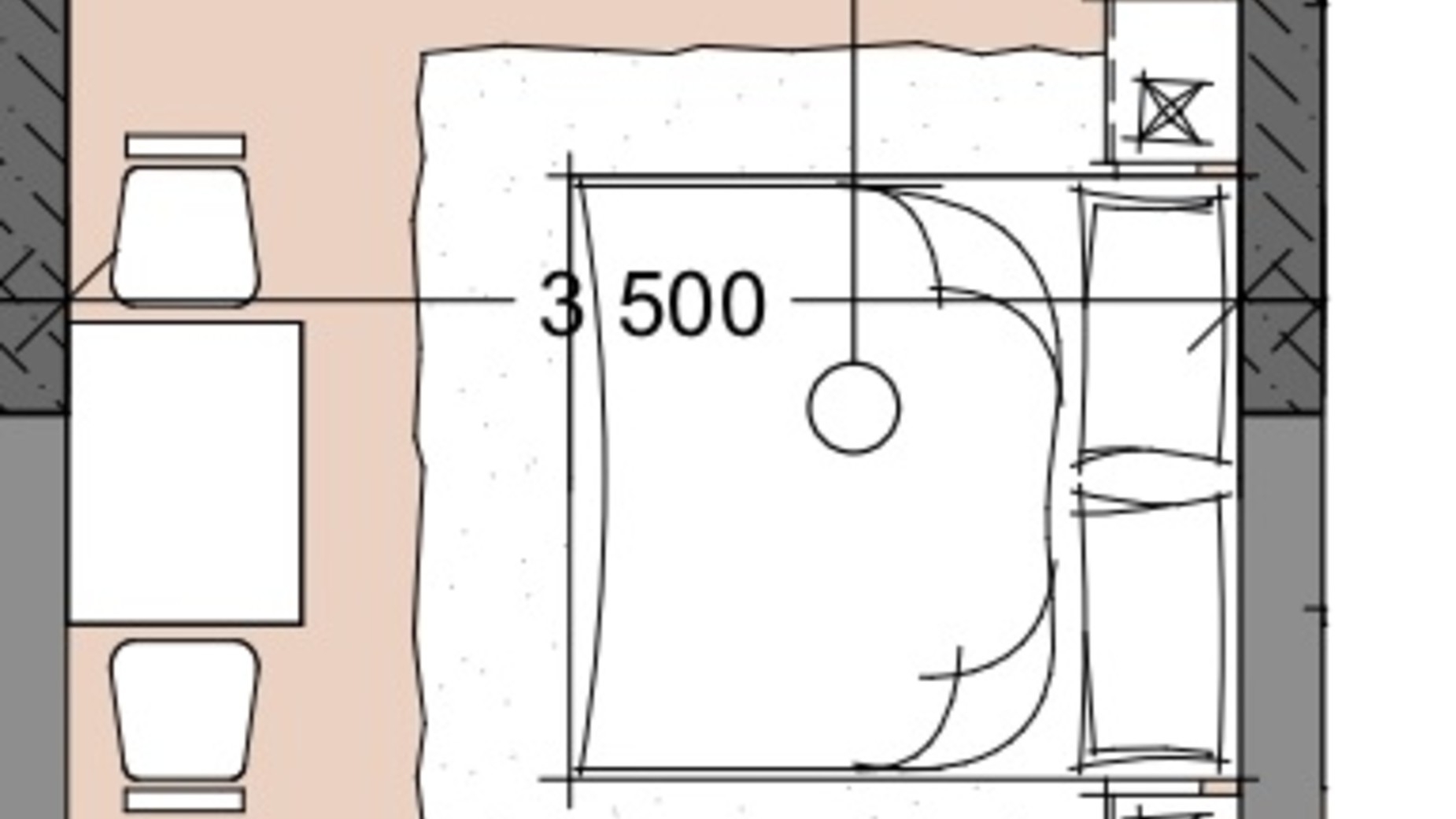 Планировка смарт квартиры в ЖК Акварель 9 29.42 м², фото 399490