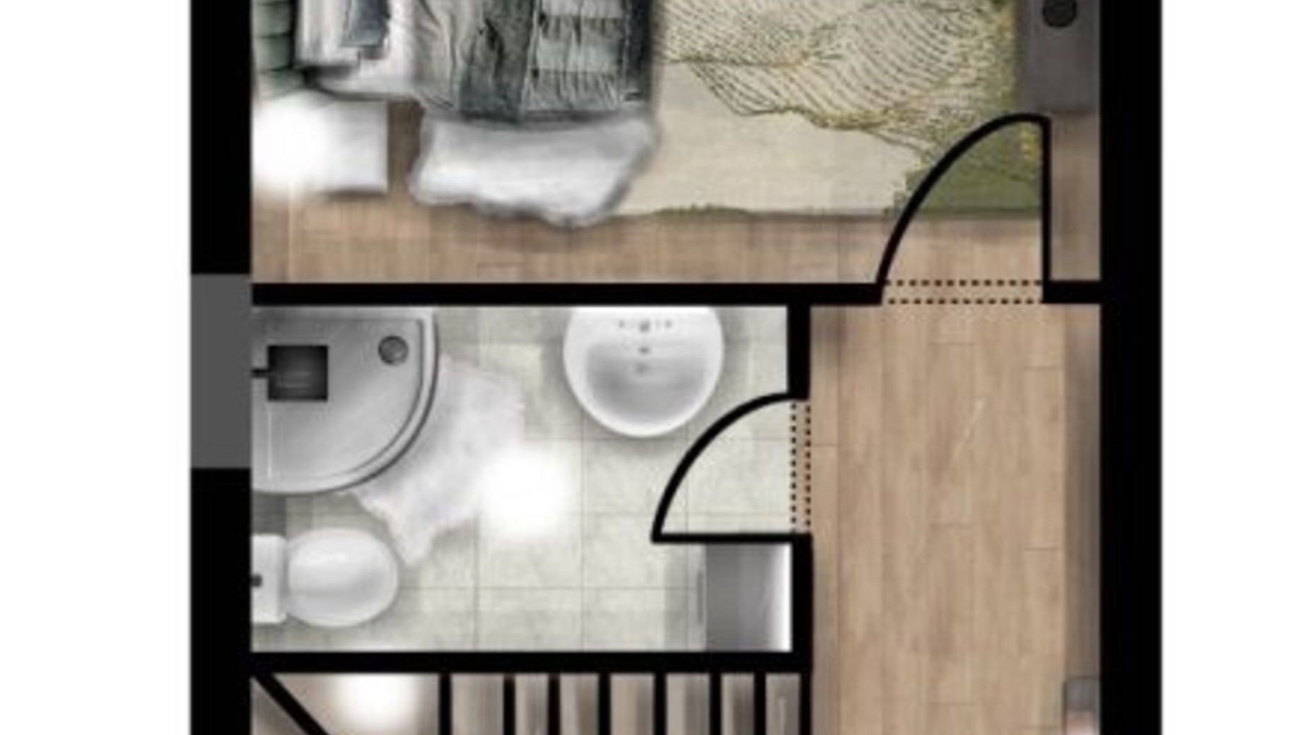 Планировка таунхауса в Таунхаус Doma Nova Haus 120.1 м², фото 399691