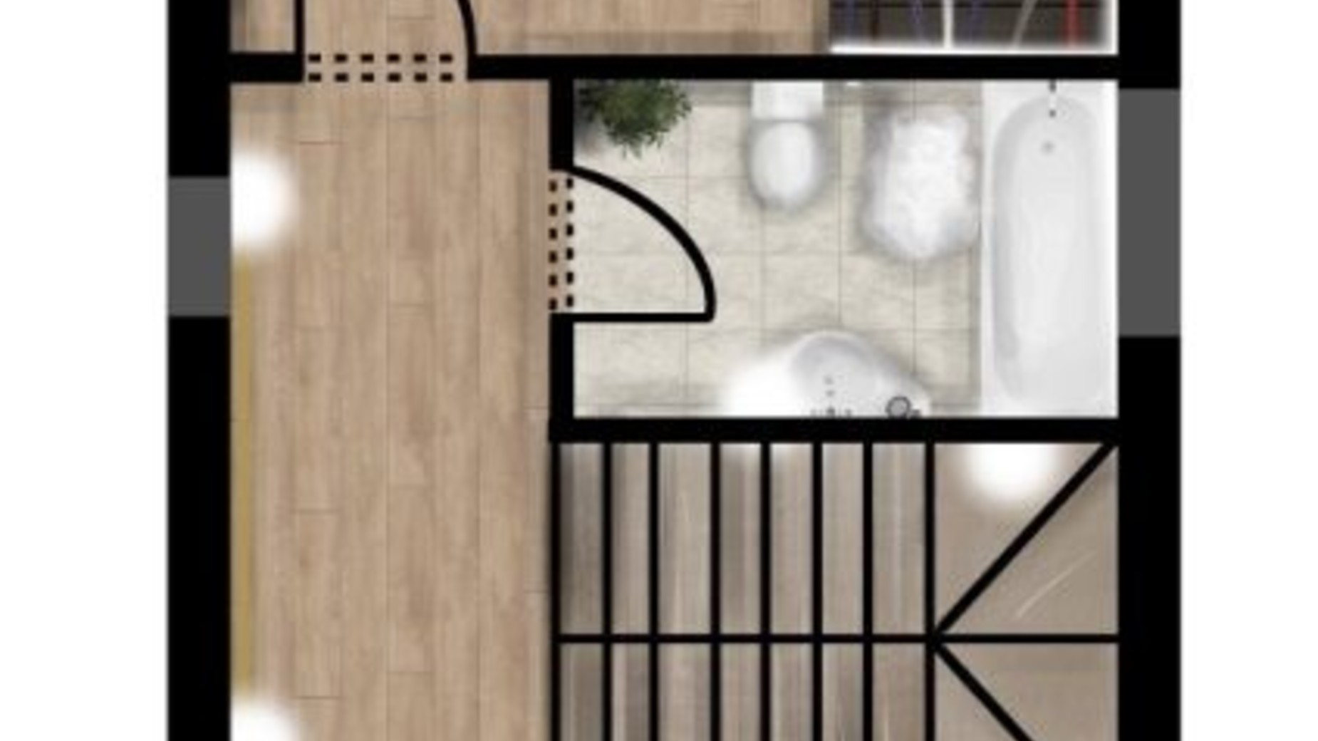 Планировка таунхауса в Таунхаус Doma Nova Haus 120.4 м², фото 399697