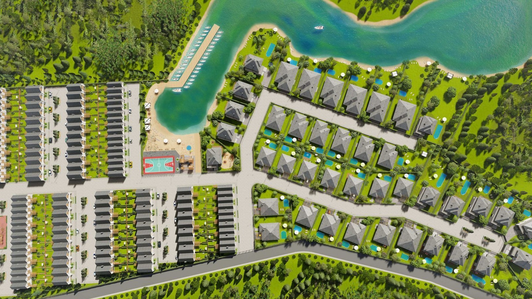 КМ Prydesennya Eco Village  генплан 402619