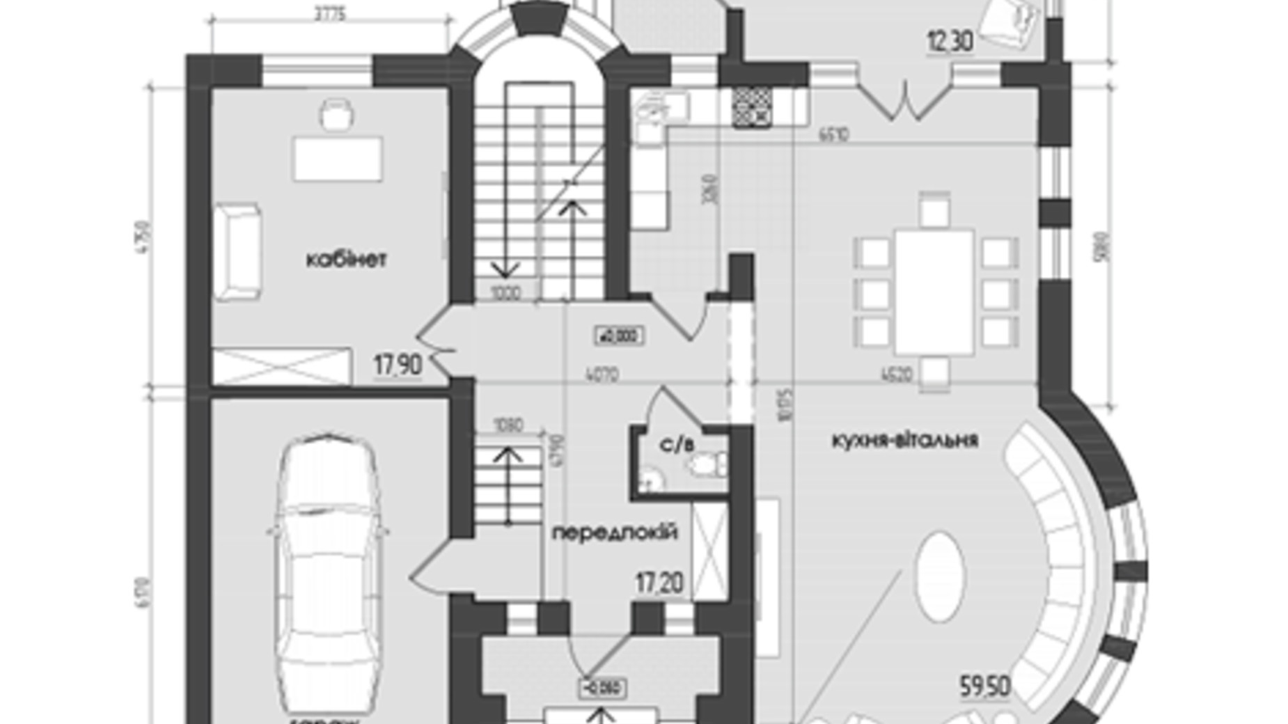 Планування котеджу в КМ Starville 297 м², фото 404993