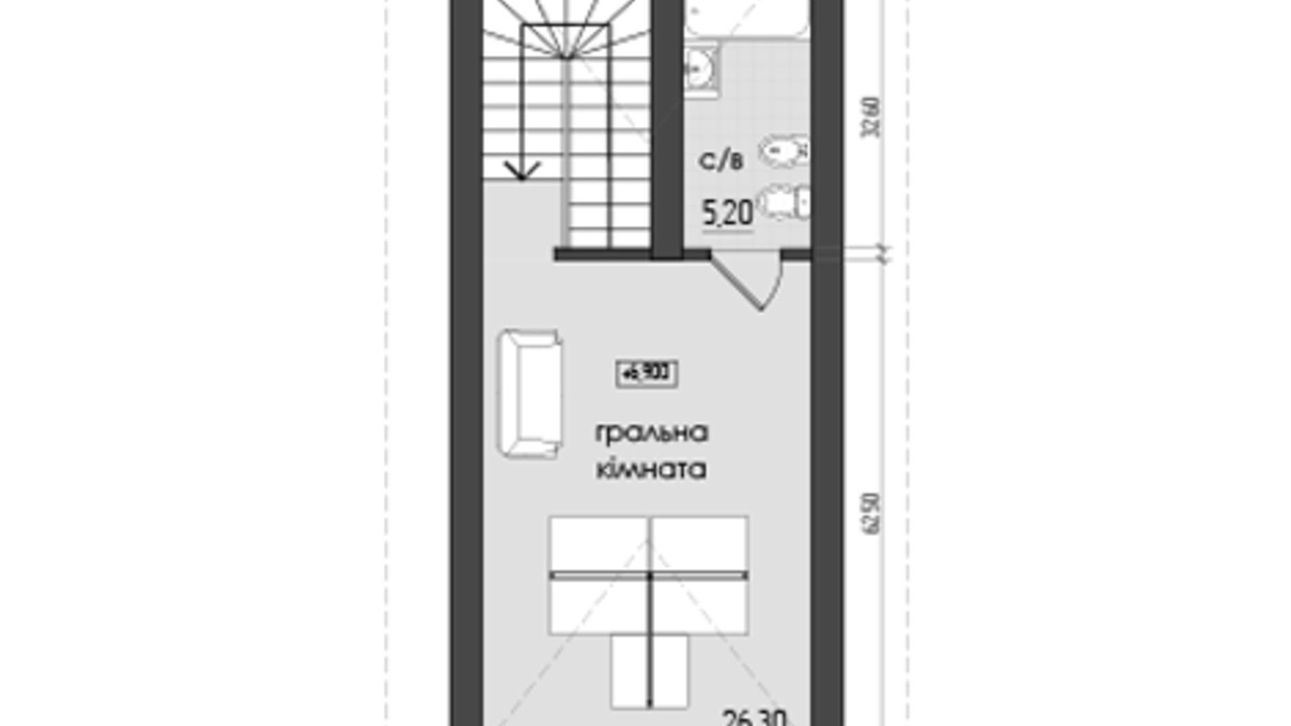 Планировка коттеджа в КГ Starville 297 м², фото 404995