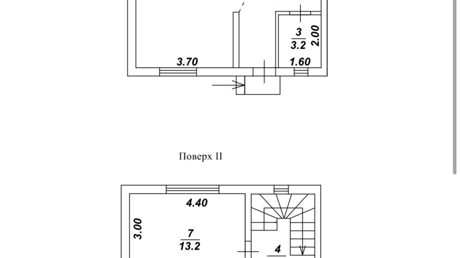 Планування 2-кімнатної квартири в Таунхаус Comfort Home 90 м², фото 410504