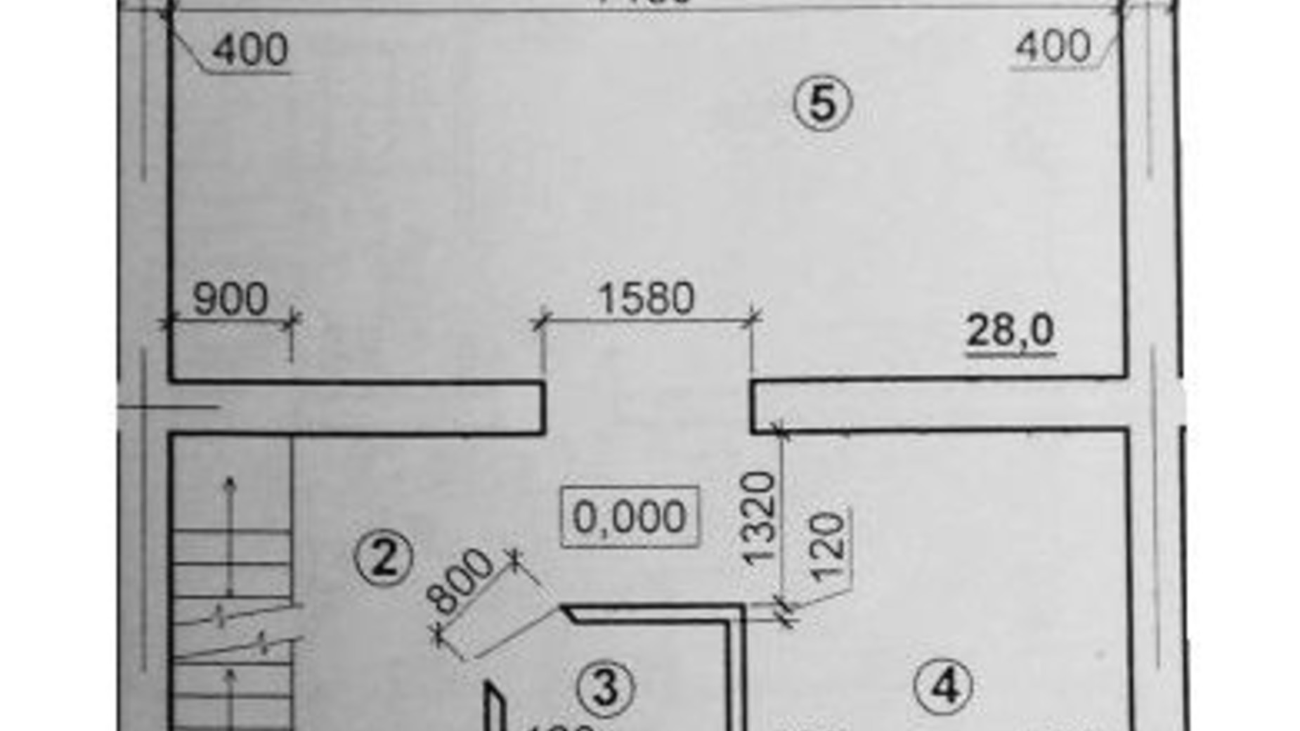 Планування таунхауса в Таунхаус Ivankiv-townhouse 134.7 м², фото 411048