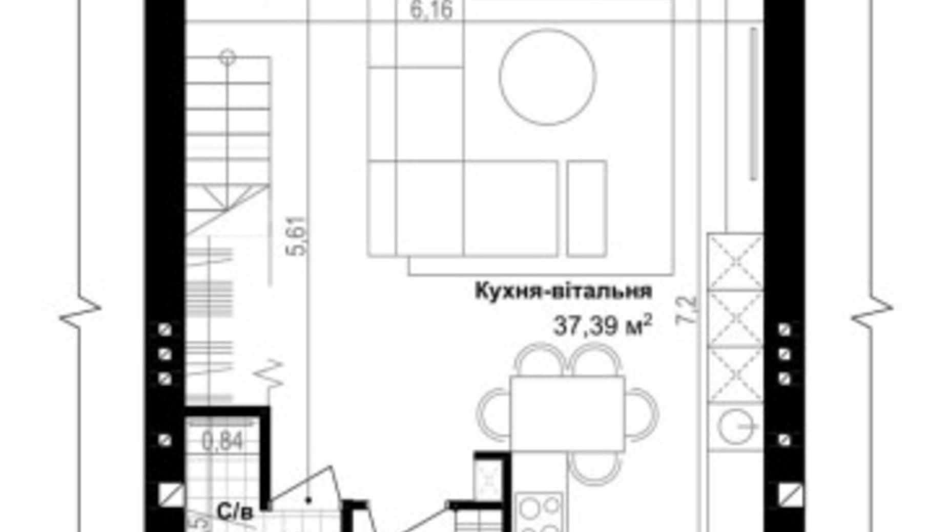 Планування таунхауса в Таунхаус Smart & Green 94 м², фото 411485