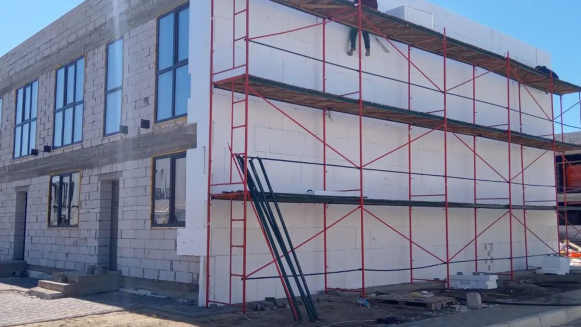 Состоянием на июнь 2022 года Таунхаус Dream House ход строительства фото 414365