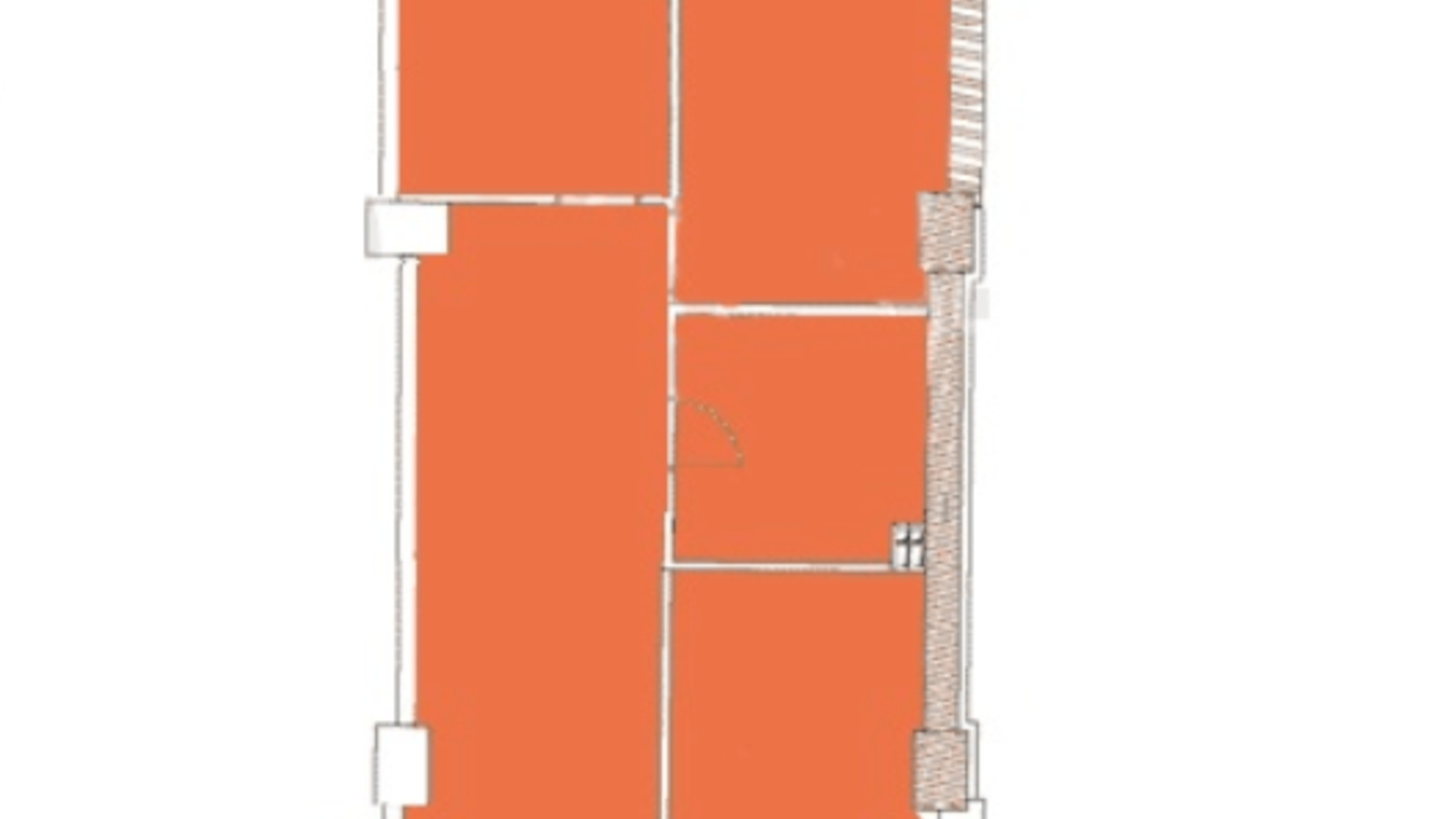 Планировка 1-комнатной квартиры в ЖК Наследие Дерибаса 101.9 м², фото 414380