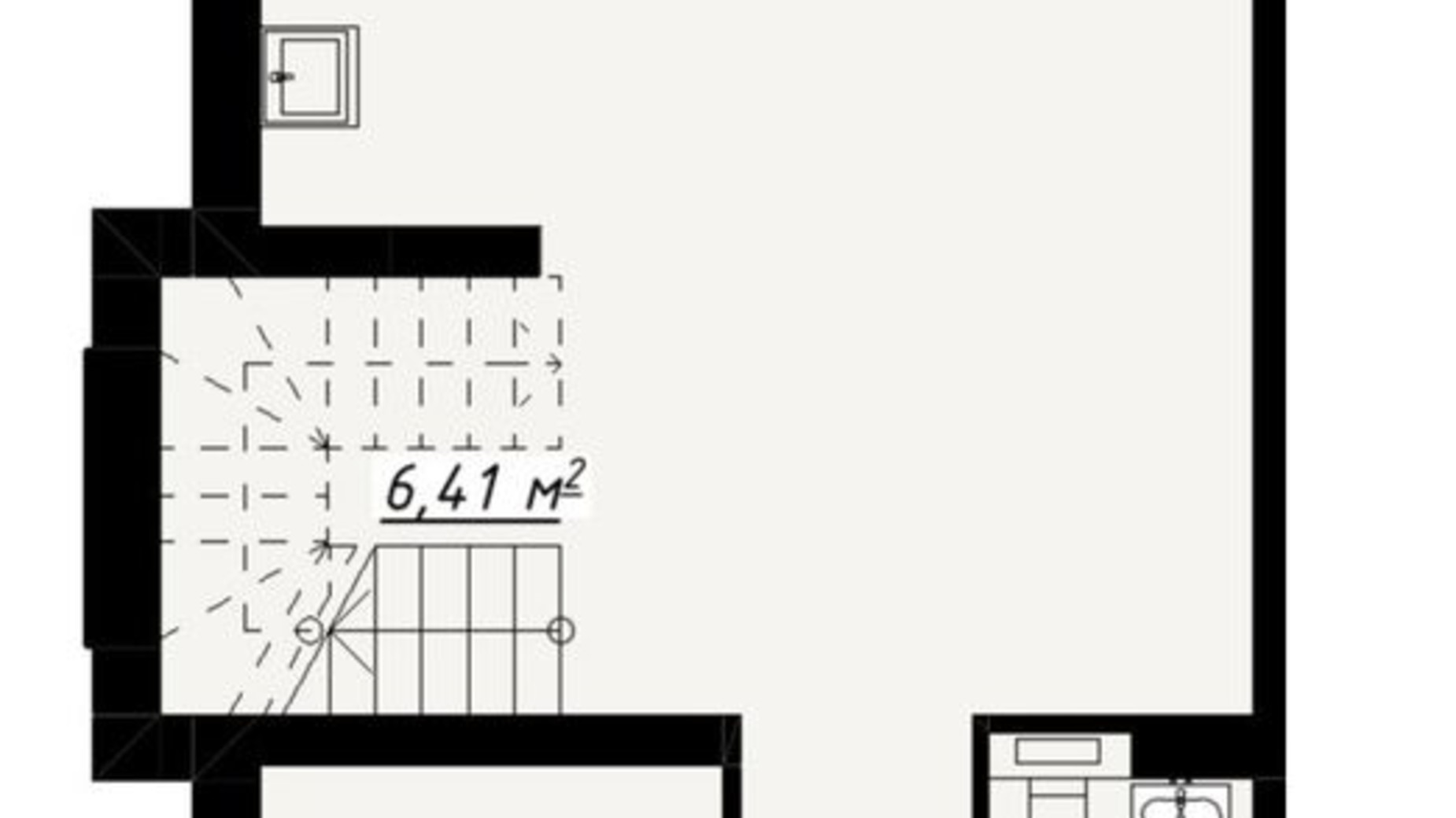 Планування дуплекса в Дуплекс Карамель Сіті 127 м², фото 416039