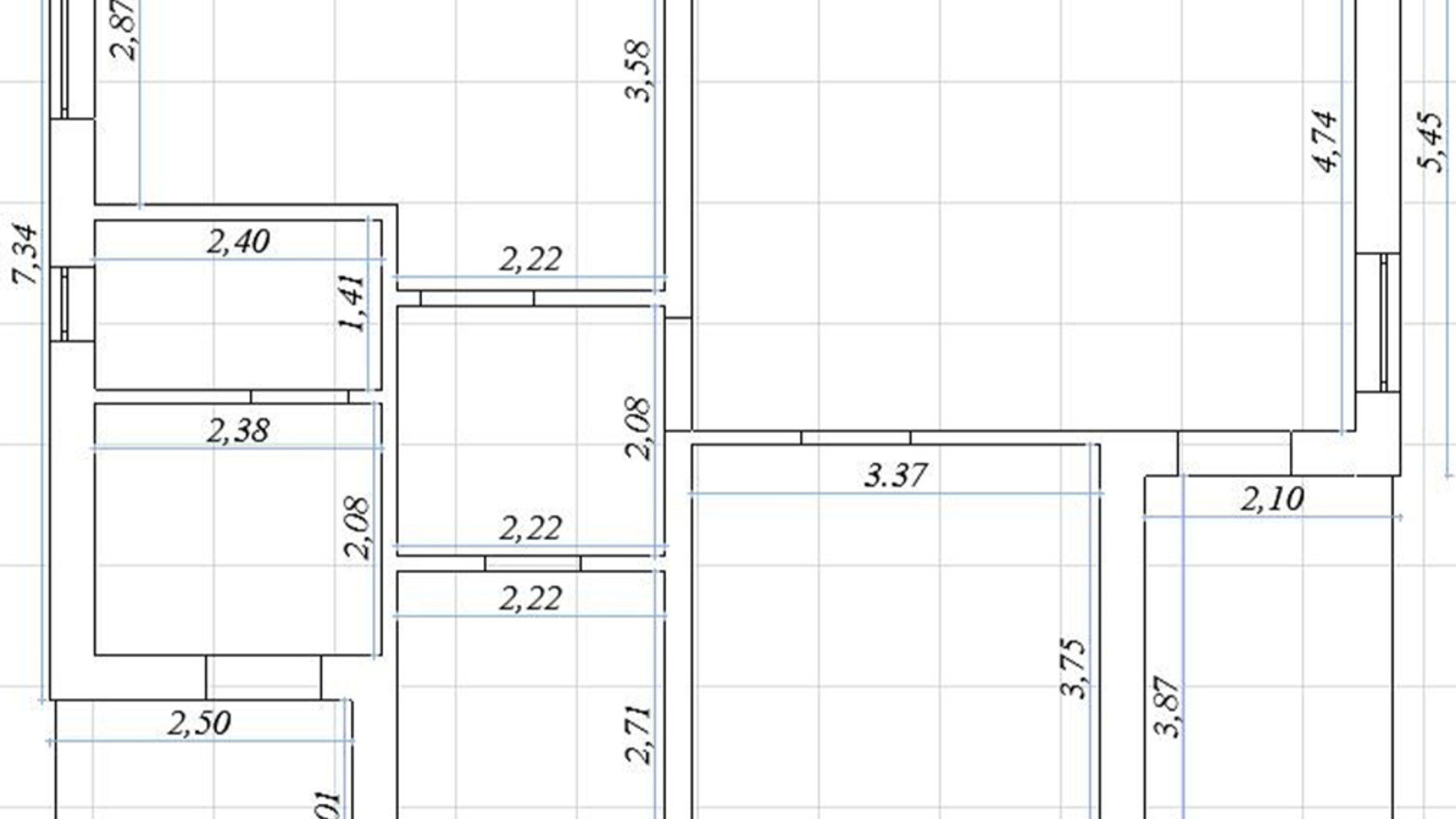 Планировка коттеджа в КГ Лесной Масив 93 м², фото 417987