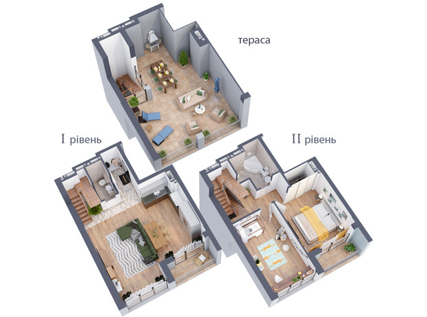 ЖК Greenville на Печерске: планировка 3-комнатной квартиры 119.1 м² ЖК Greenville на Печерске: планировка 3-комнатной квартиры 119.1 м²