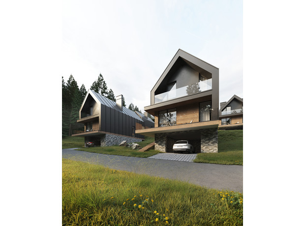 КМ Polyanytsya Hills&Spa: планування 3-кімнатної квартири 110 м² КМ Polyanytsya Hills&Spa: планування 3-кімнатної квартири 110 м²
