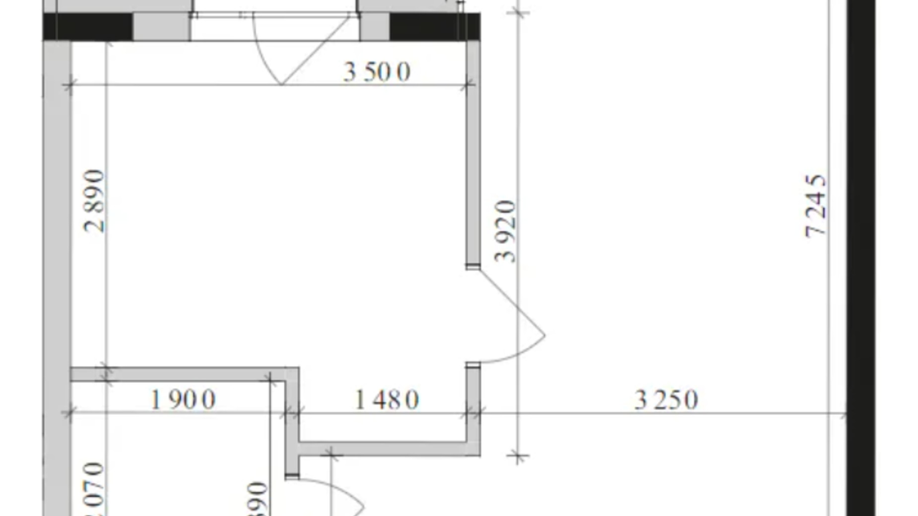 Планування 1-кімнатної квартири в ЖК Park Lake City Vita 45.31 м², фото 425875