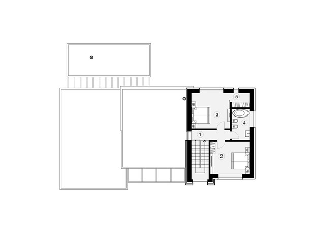 КГ Севериновка Forest: планировка 3-комнатной квартиры 229.9 м²