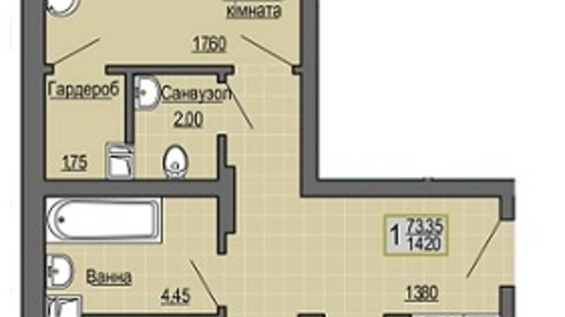 Планування багато­рівневої квартири в ЖК Senator 142 м², фото 428981