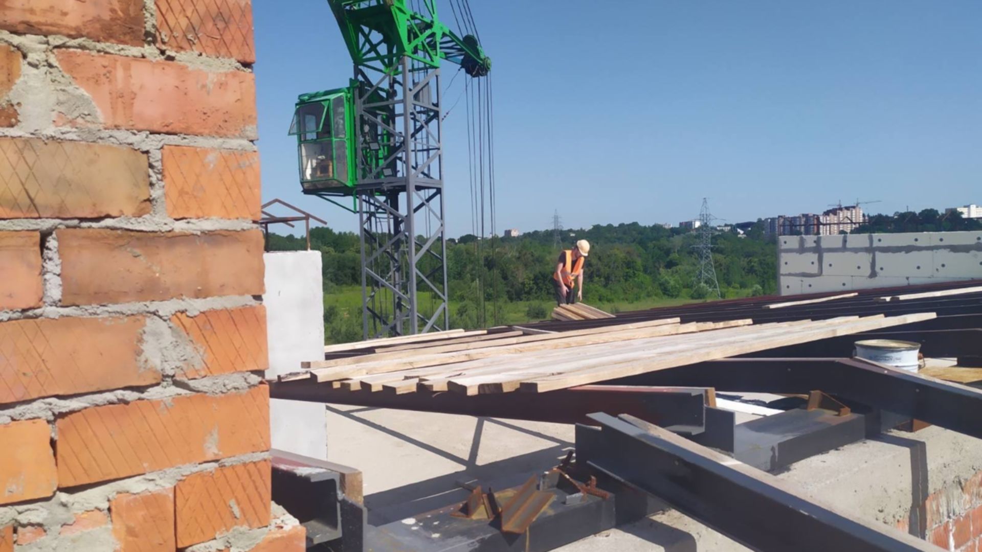 Состоянием на июнь 2022 года ЖК Green Village ход строительства фото 429331