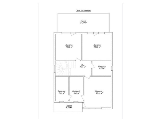 КГ Elegant House: планировка 3-комнатной квартиры 230 м²