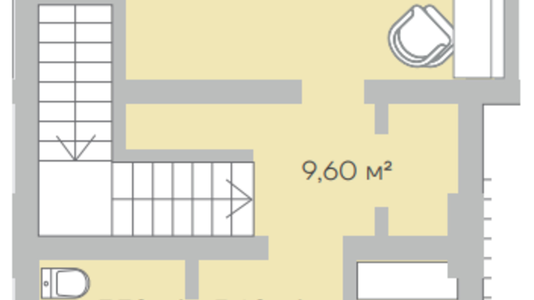 Планування таунхауса в Таунхаус Заріччя 148.1 м², фото 430176