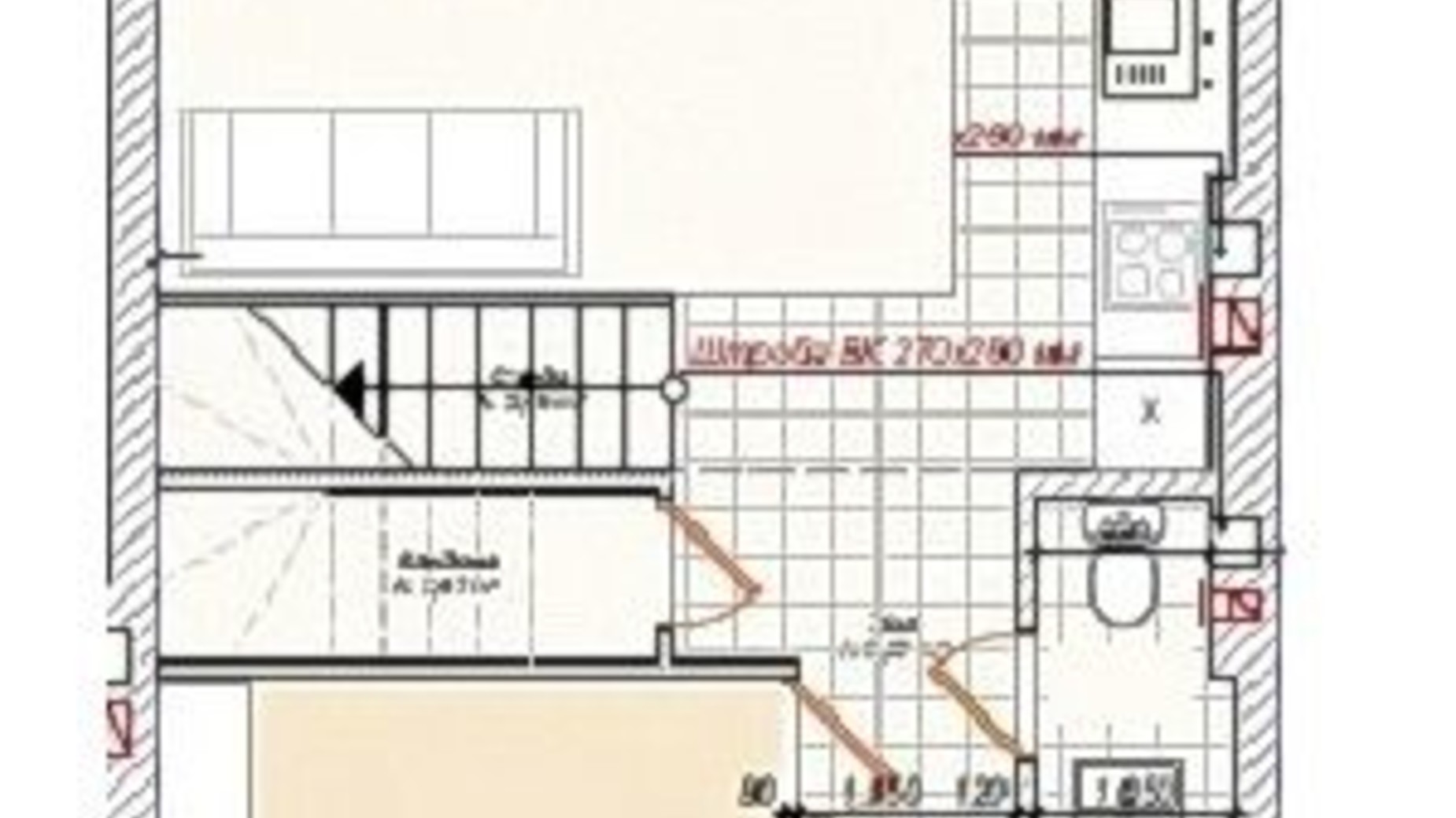Планировка таунхауса в Таунхаус Lucky Town 95 м², фото 437846