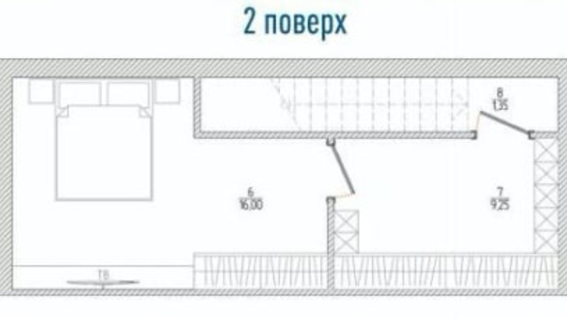 Планировка таунхауса в КГ Smarts 84 м², фото 442787