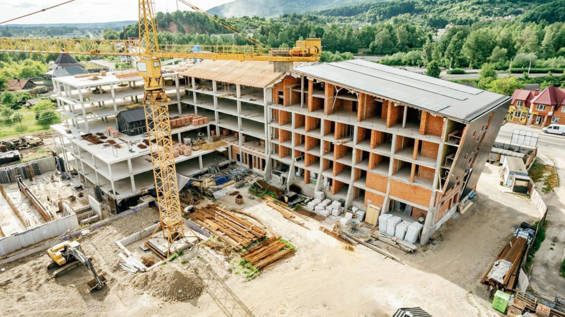 Апарт-отель Rikka Khust thermal resort ход строительства фото 444596