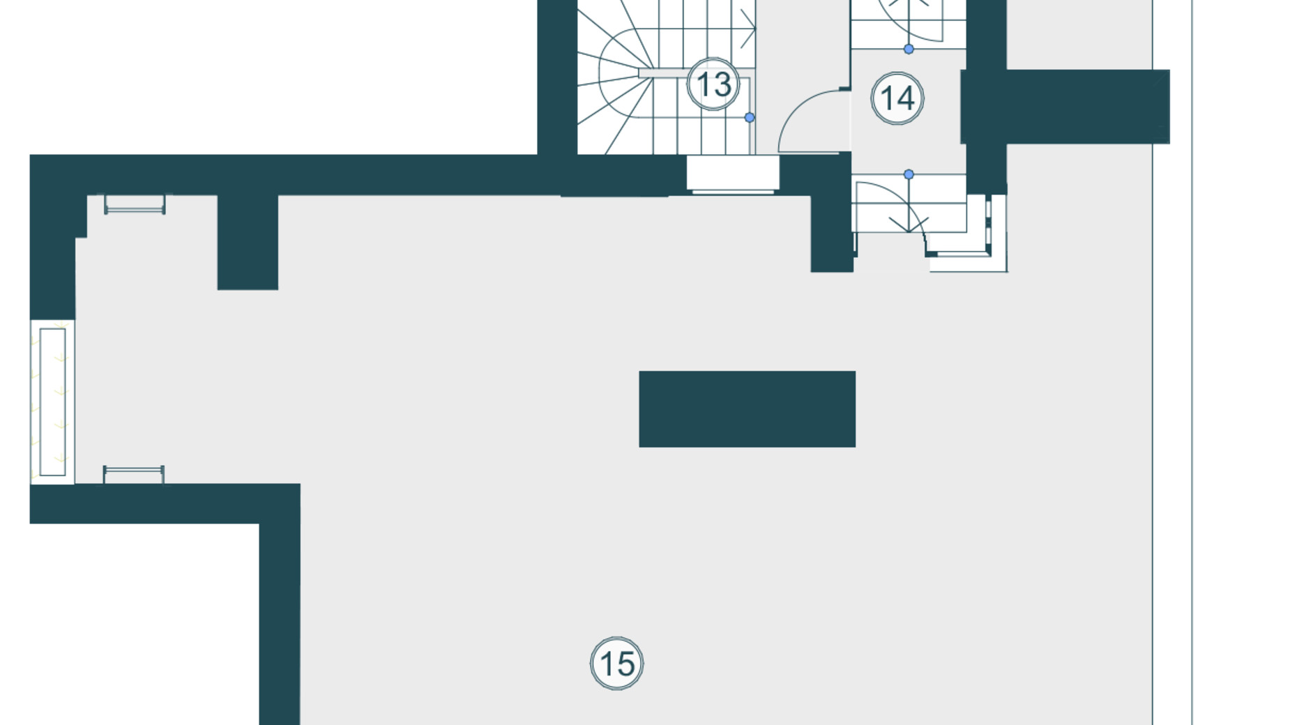 Планировка 4-комнатной квартиры в ЖК Skyfall 142.86 м², фото 445120