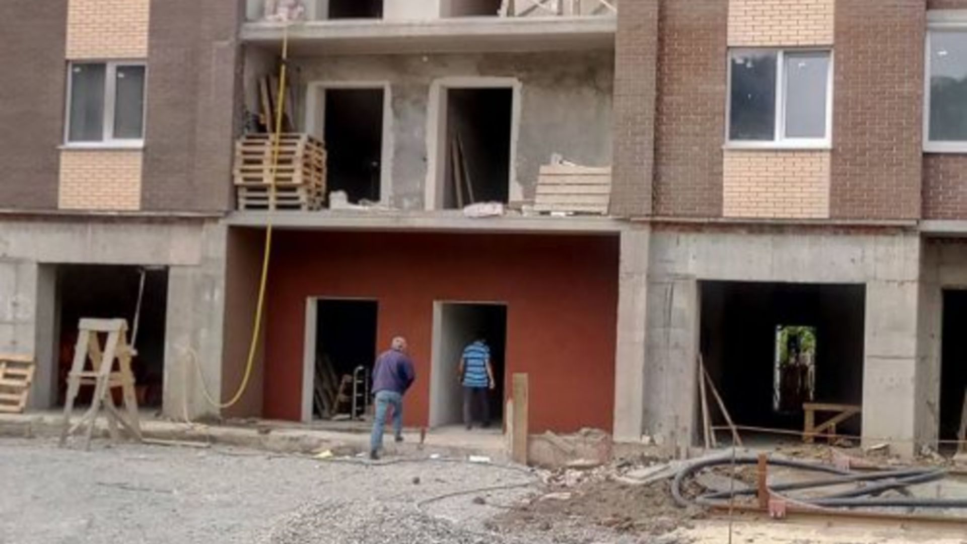 Секция 1 Состоянием на октябрь 2017 года ЖК Золотая подкова ход строительства фото 44814