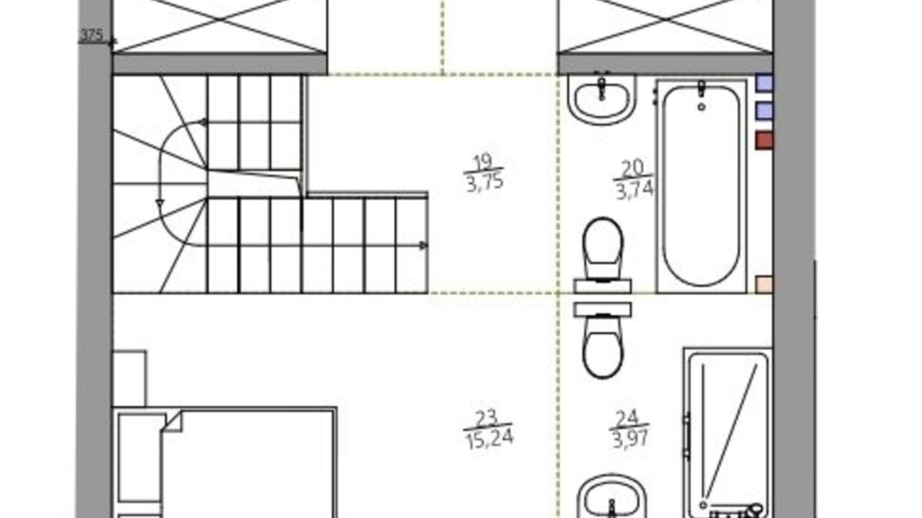 Планировка таунхауса в КГ YOND.City 101.19 м², фото 449266
