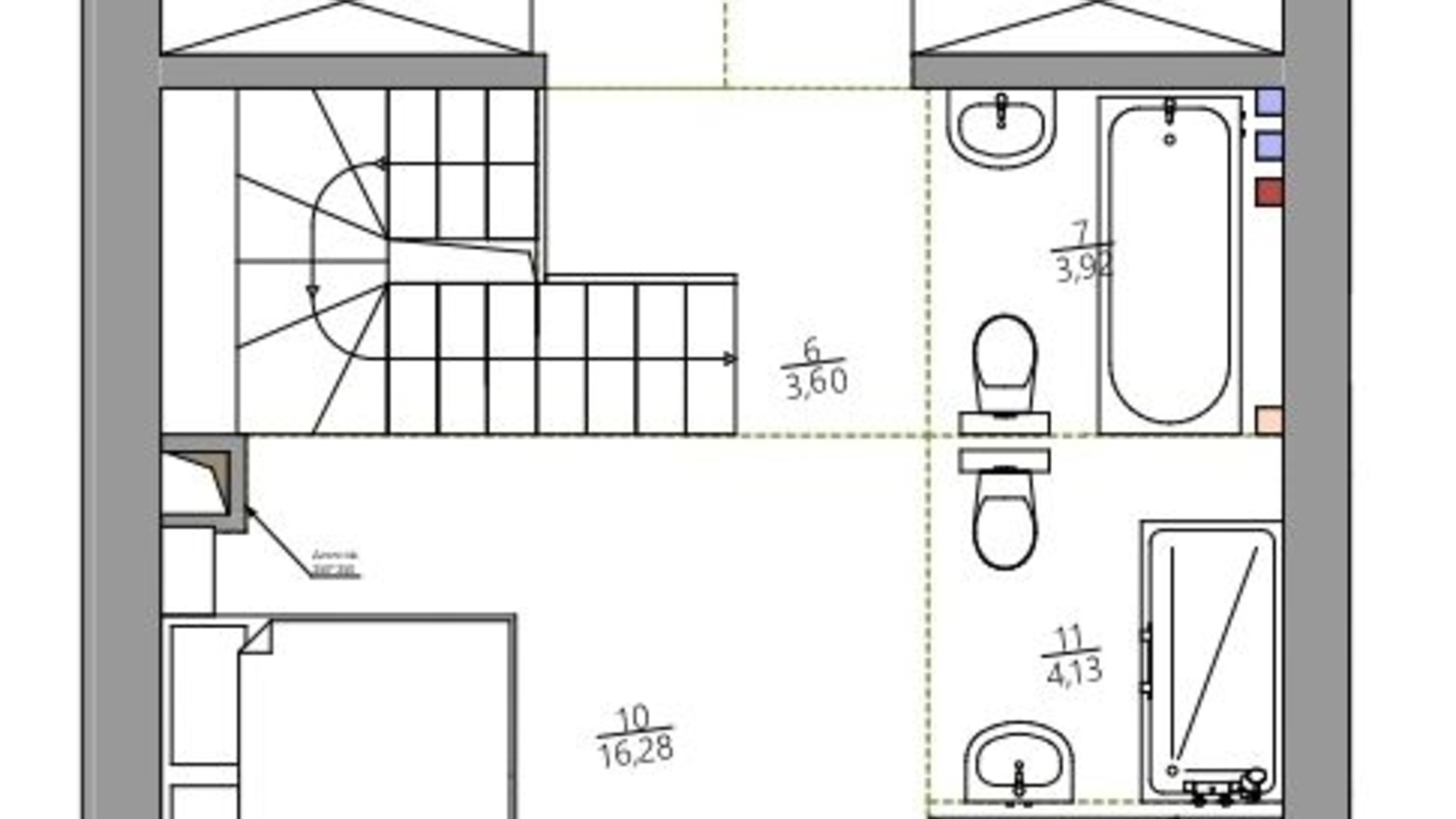 Планировка таунхауса в КГ YOND.City 103.44 м², фото 449272
