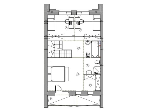 КМ YOND.City: планування 3-кімнатної квартири 106.6 м²