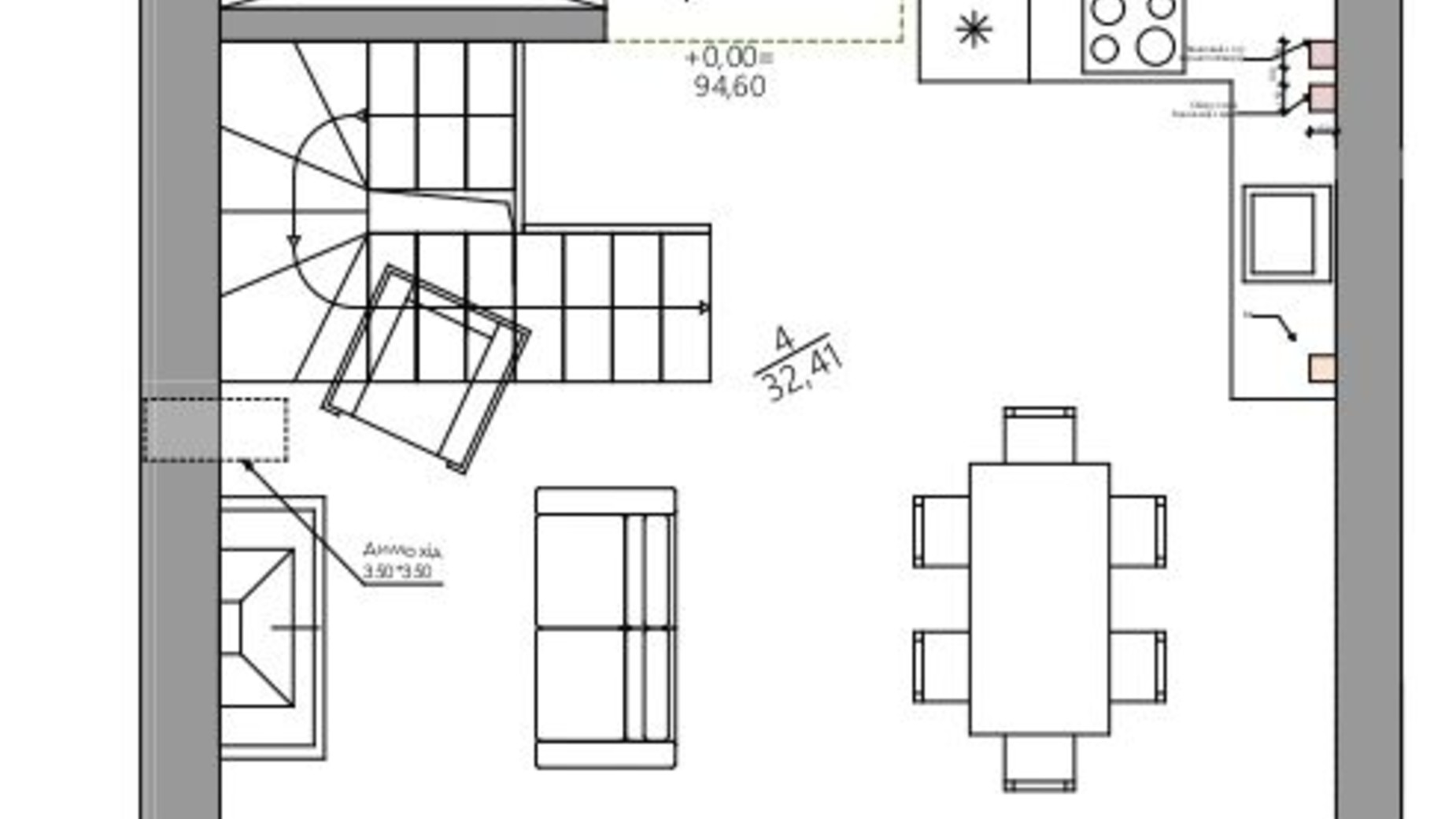 Планировка таунхауса в КГ YOND.City 113.71 м², фото 449283
