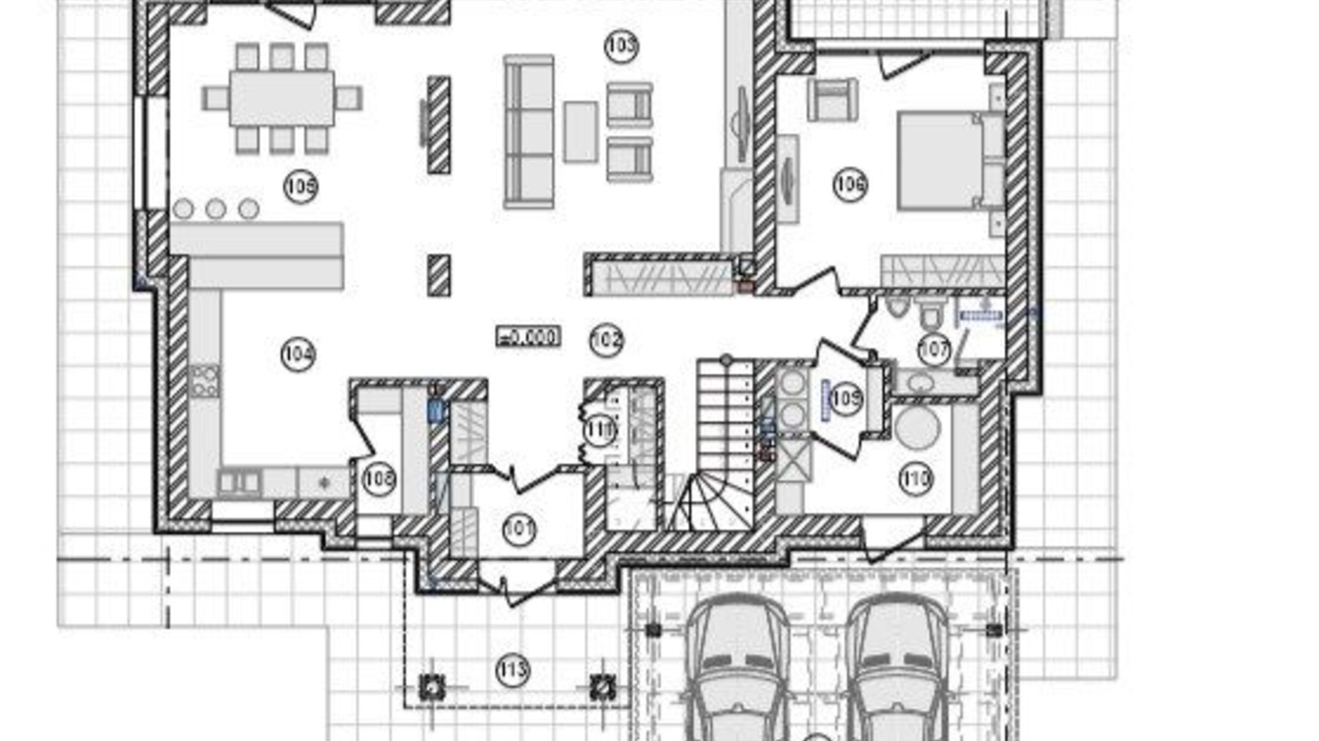 Планування котеджу в КМ Золоче Прованс 228 м², фото 453064