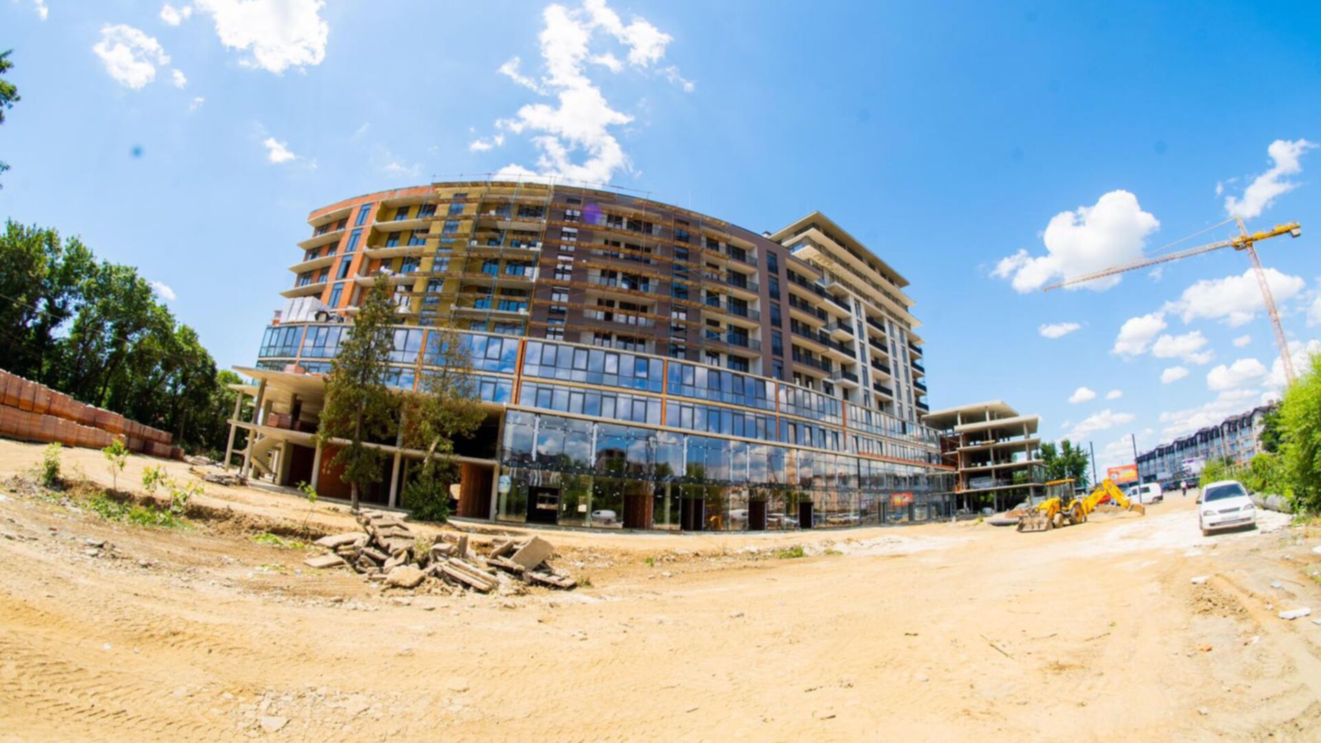 Состоянием на июль 2022 года ЖК Crystal ход строительства фото 453823